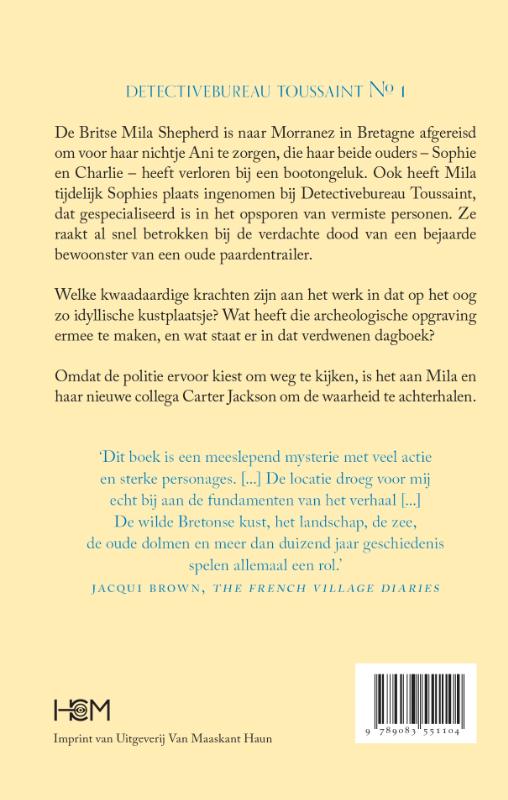 Achterkant van Het verdwenen dagboek