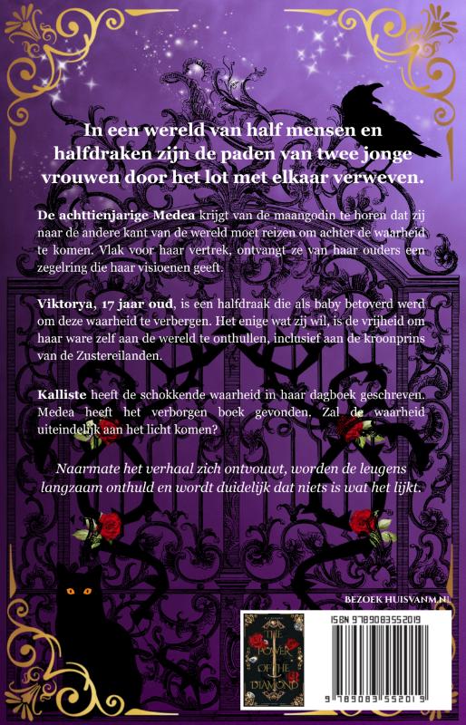 Achterkant van de kracht van de diamant
