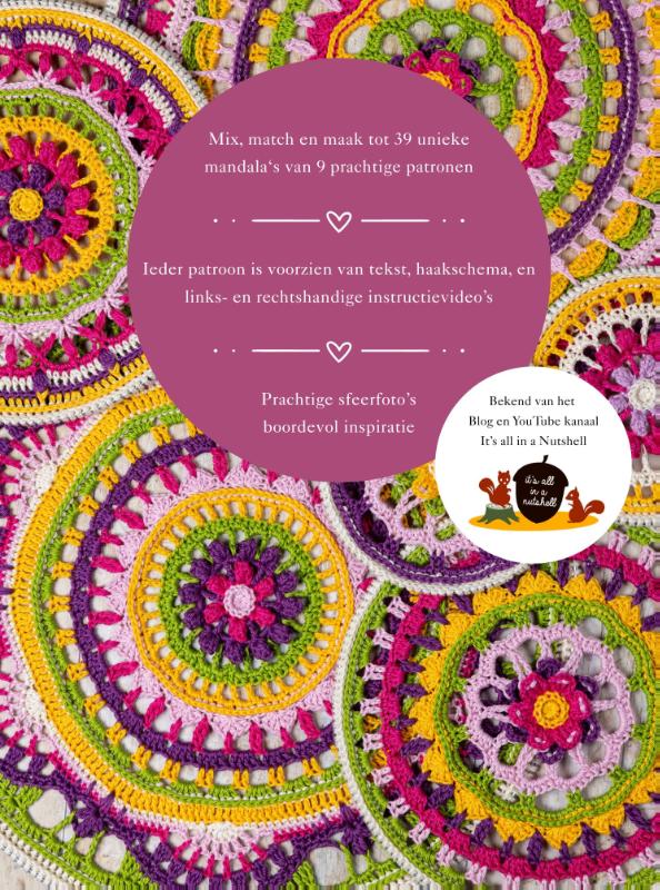Achterkant van Mix en Match Mandala's