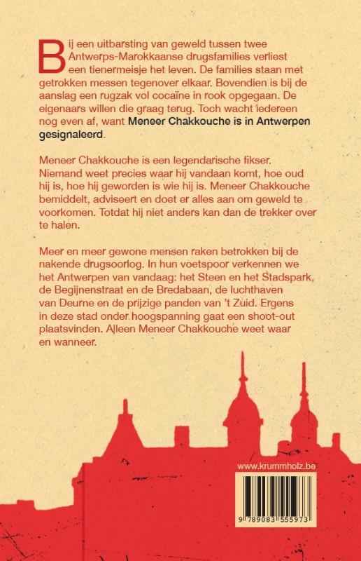 Achterkant van Alleen de duivel heeft een plan