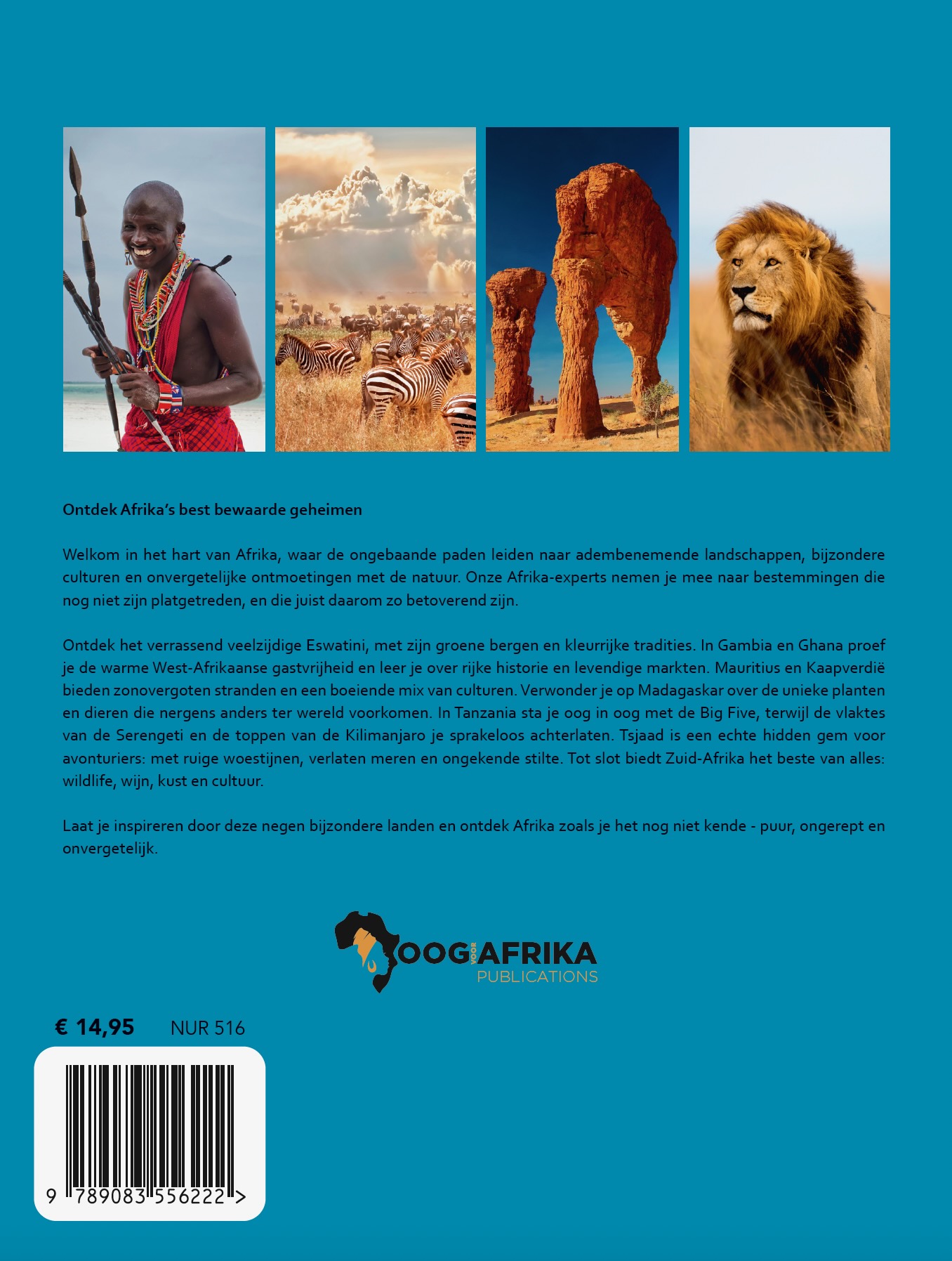 Achterkant van Ontdek Afrika's best bewaarde geheimen