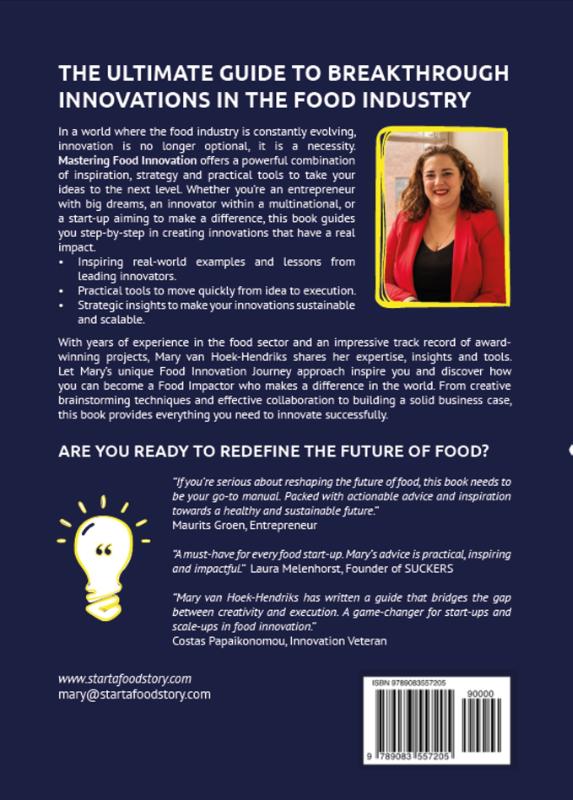 Achterkant van Mastering Food Innovation