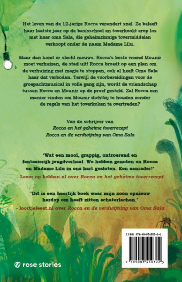 Achterkant van Rocca en de magische vriendschap