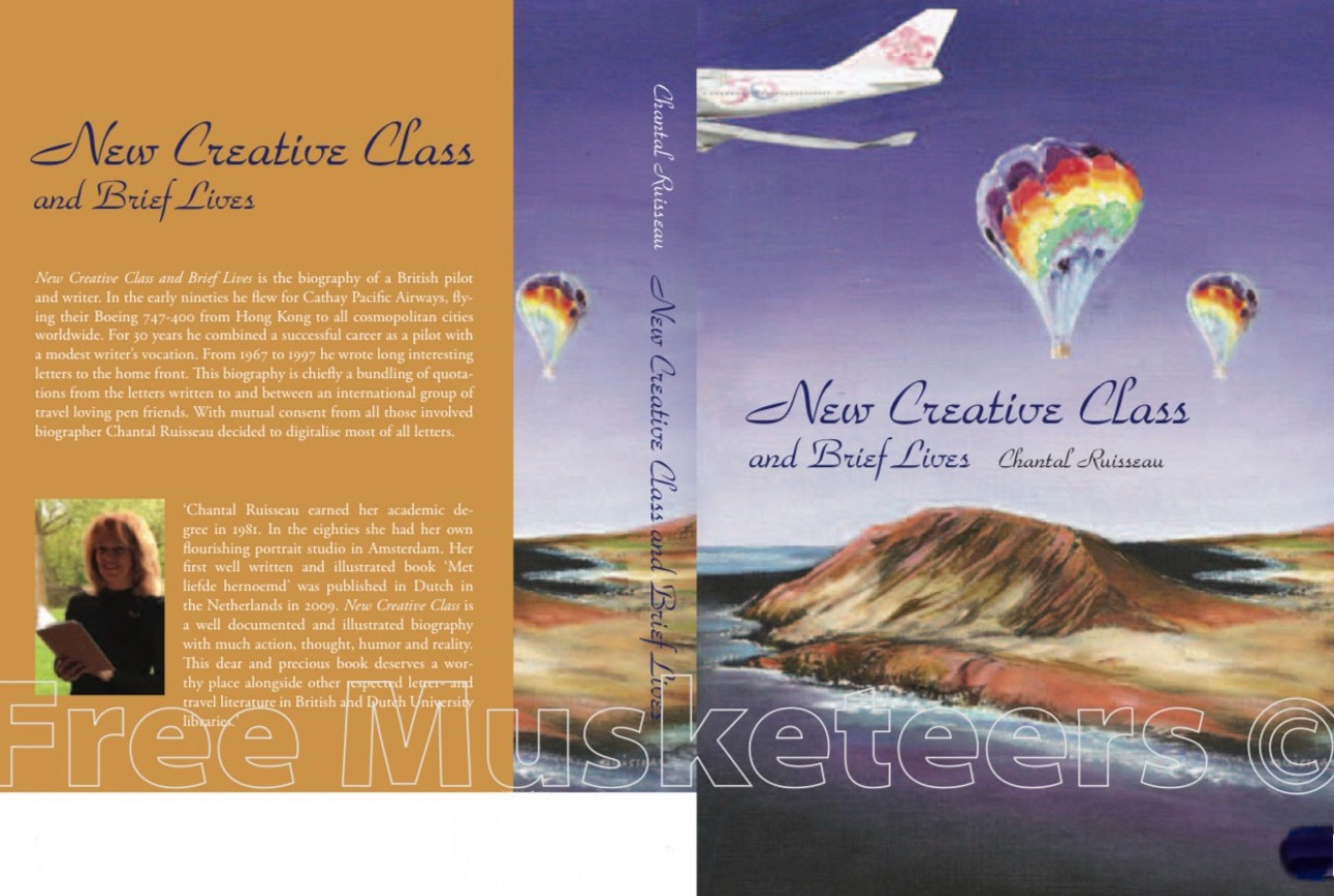 Achterkant van New Creative Class and Brief Lives