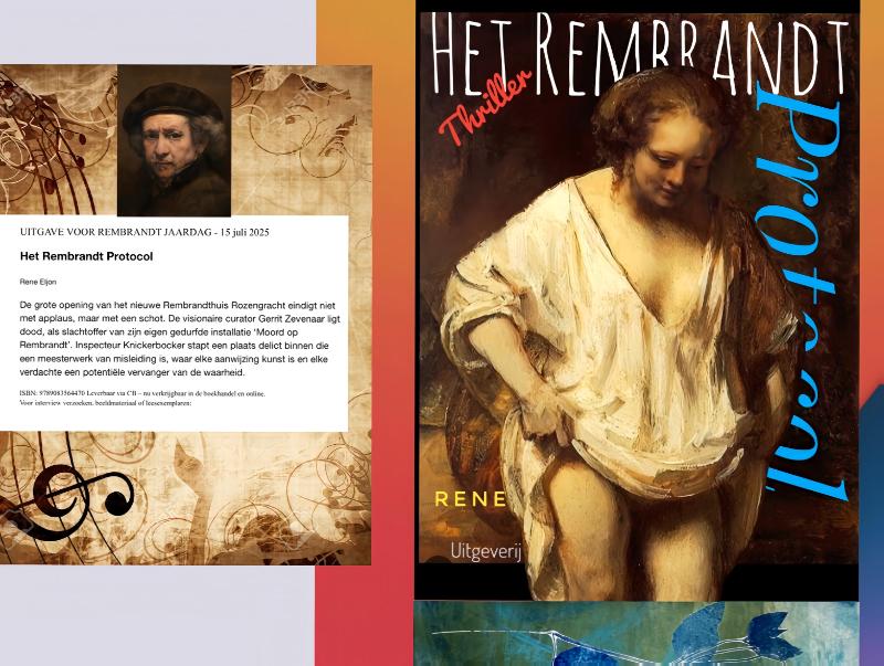 Achterkant van HET REMBRANDT PROTOCOL