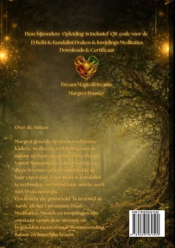 Achterkant van Reiki & Kundalini I Zelfstudieboek