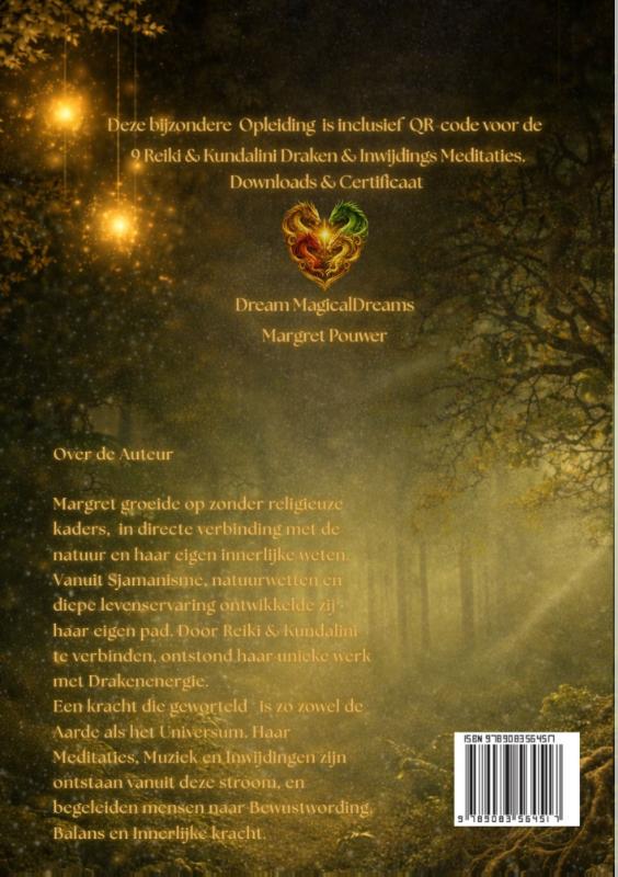 Achterkant van Reiki & Kundalini II Zelfstudieboek