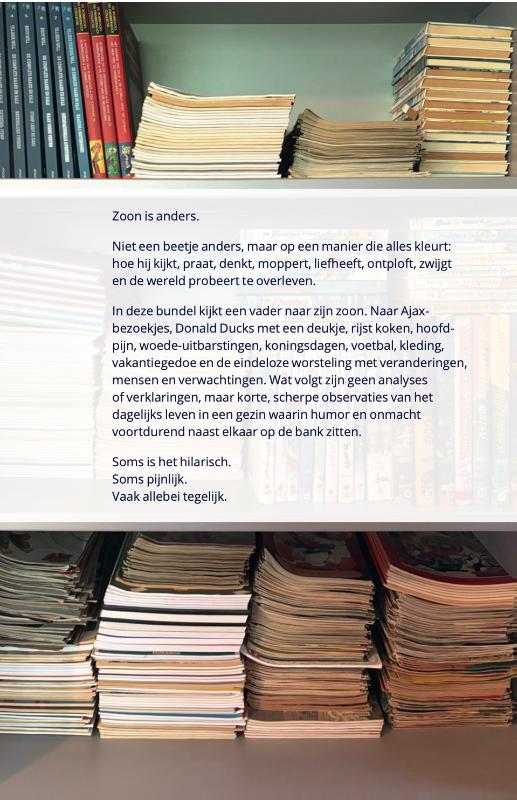 Achterkant van Ik heb een zoon