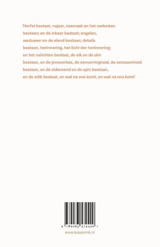 Achterkant van alfabet