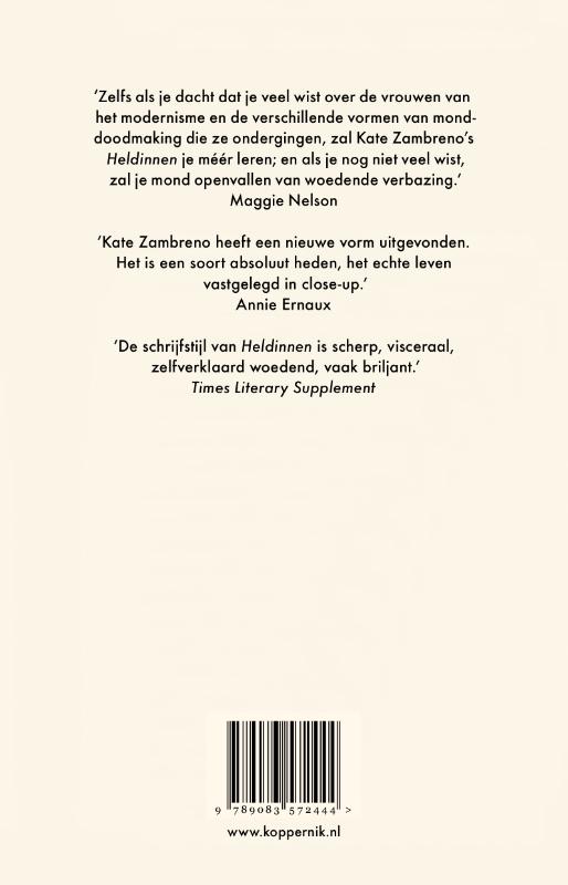 Achterkant van Heldinnen