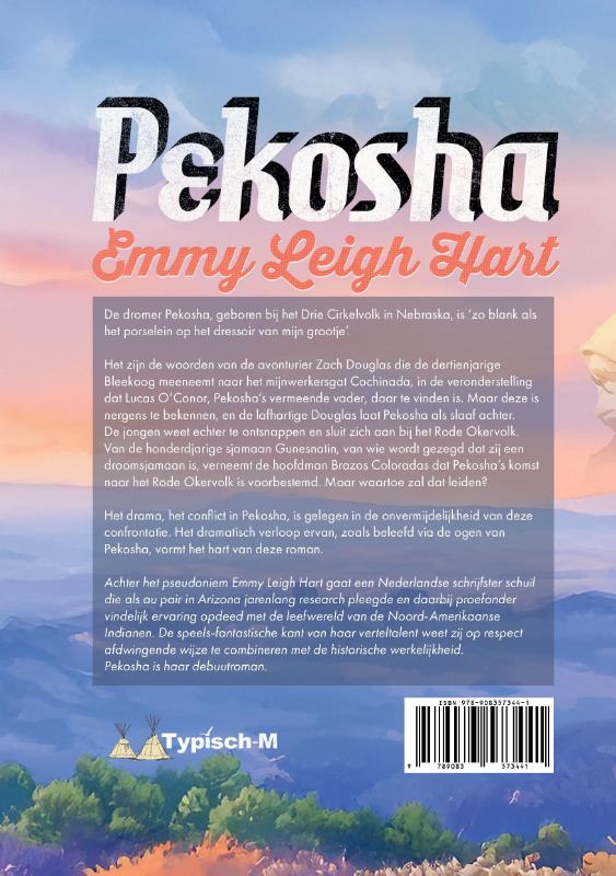 Achterkant van Pekosha