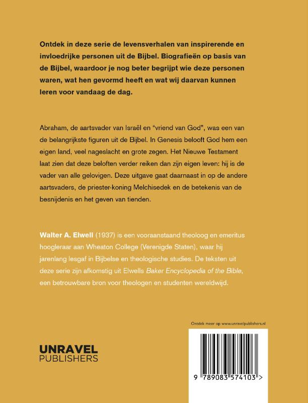 Achterkant van Abraham en de aartsvaders
