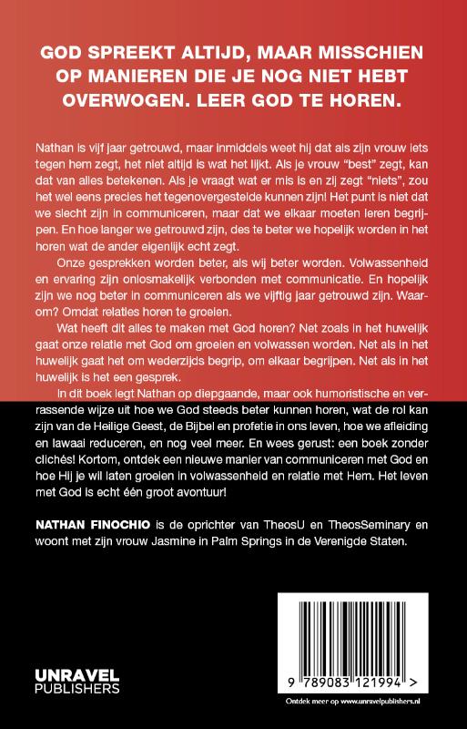 Achterkant van God horen + God horen Bijbelstudie-werkboek