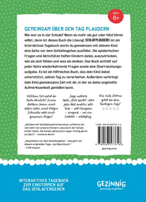 Achterkant van Schlafplauderei 6+ Teil 1