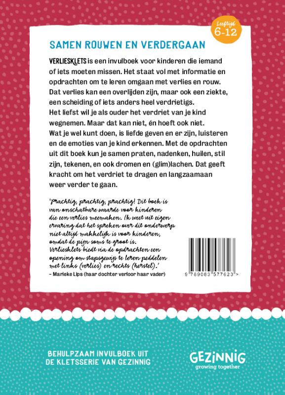 Achterkant van Verliesklets