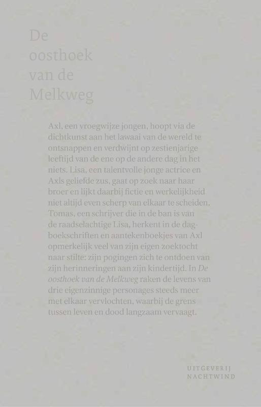 Achterkant van De oosthoek van de Melkweg