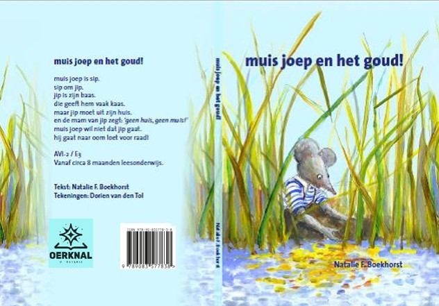 Achterkant van muis joep en het goud!
