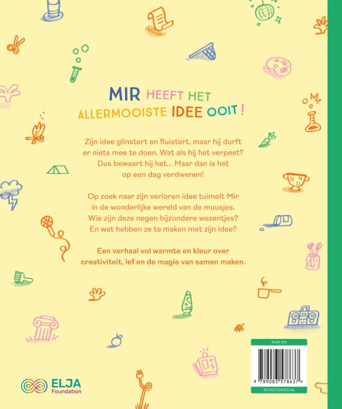 Achterkant van Mir en de muusjes