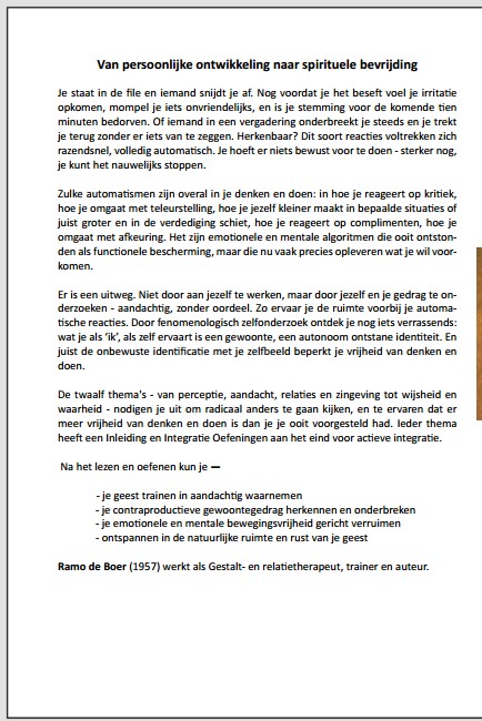 Achterkant van De waarheid is absoluut relatief