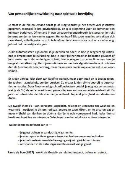 Achterkant van De Waarheid is Absoluut Relatief