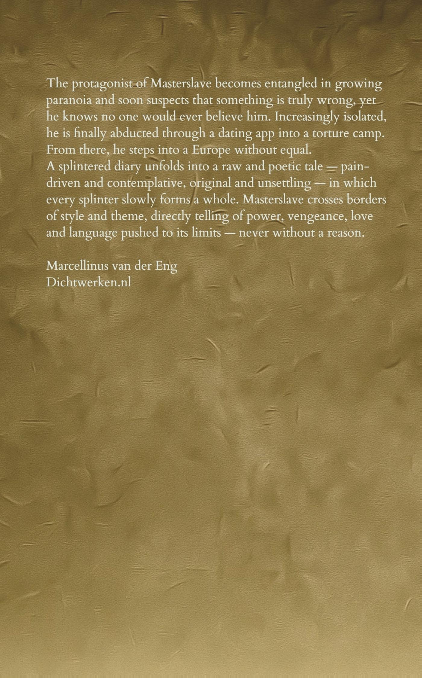 Achterkant van Masterslave