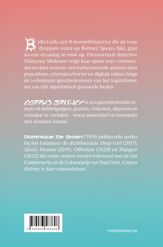 Achterkant van Corpus Britney