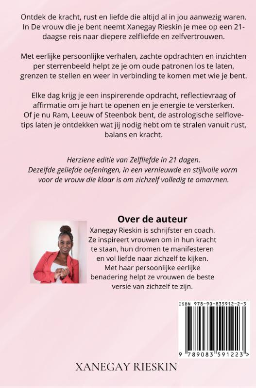 Achterkant van De vrouw die je echt bent