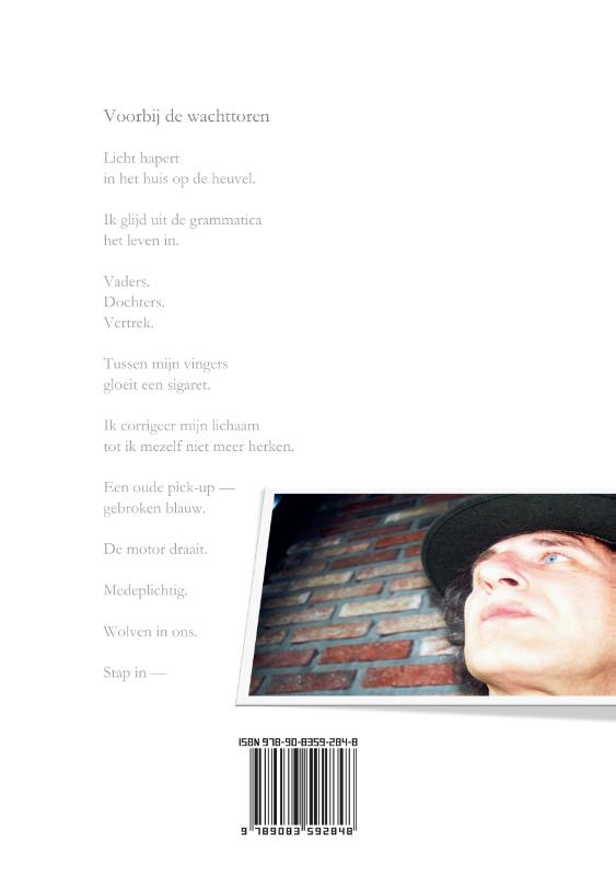 Achterkant van Voorbij de wachttoren