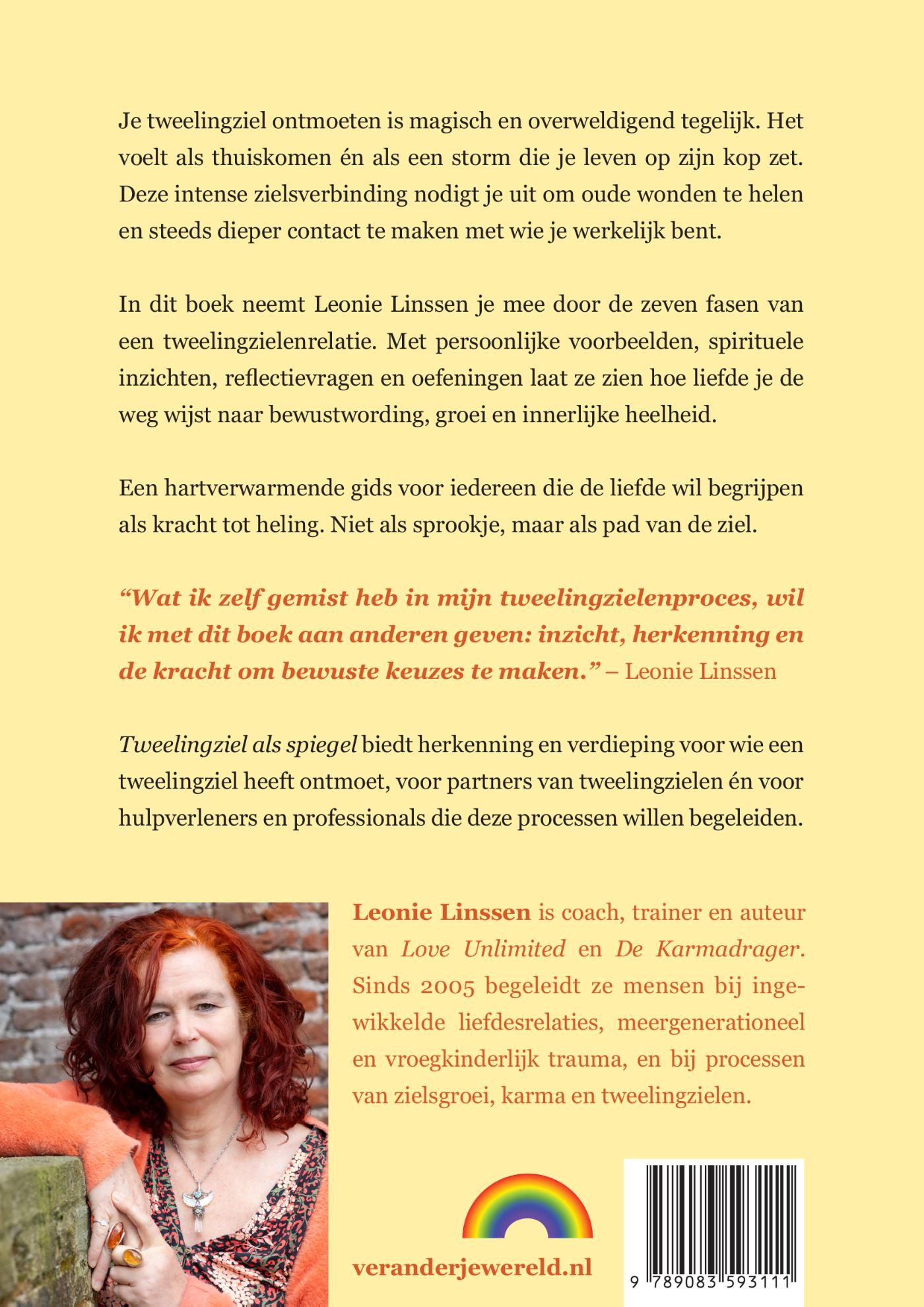 Achterkant van Tweelingziel als spiegel