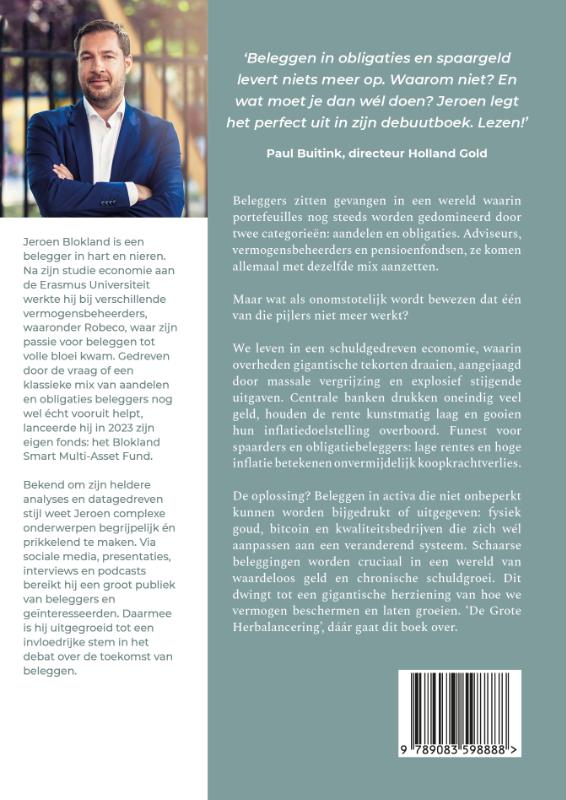Achterkant van De grote herbalancering