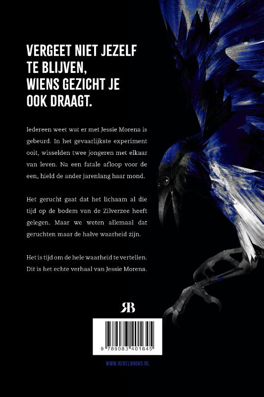 Achterkant van De val van de Ekster