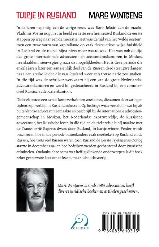Achterkant van Tulpje in Rusland