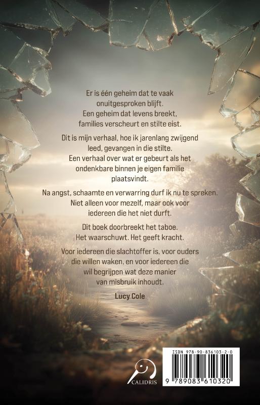 Achterkant van Scherven van vertrouwen