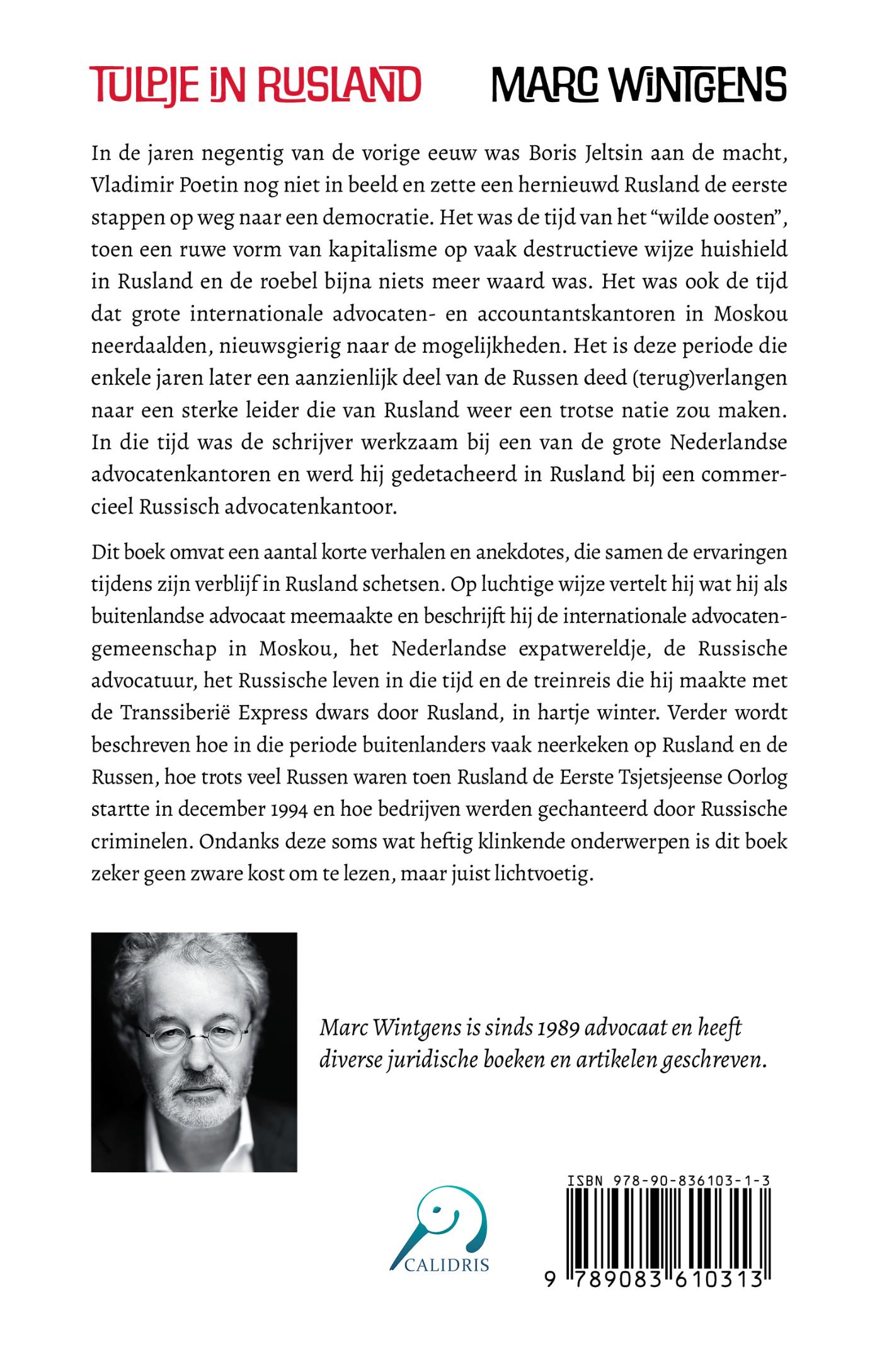 Achterkant van Tulpje in Rusland