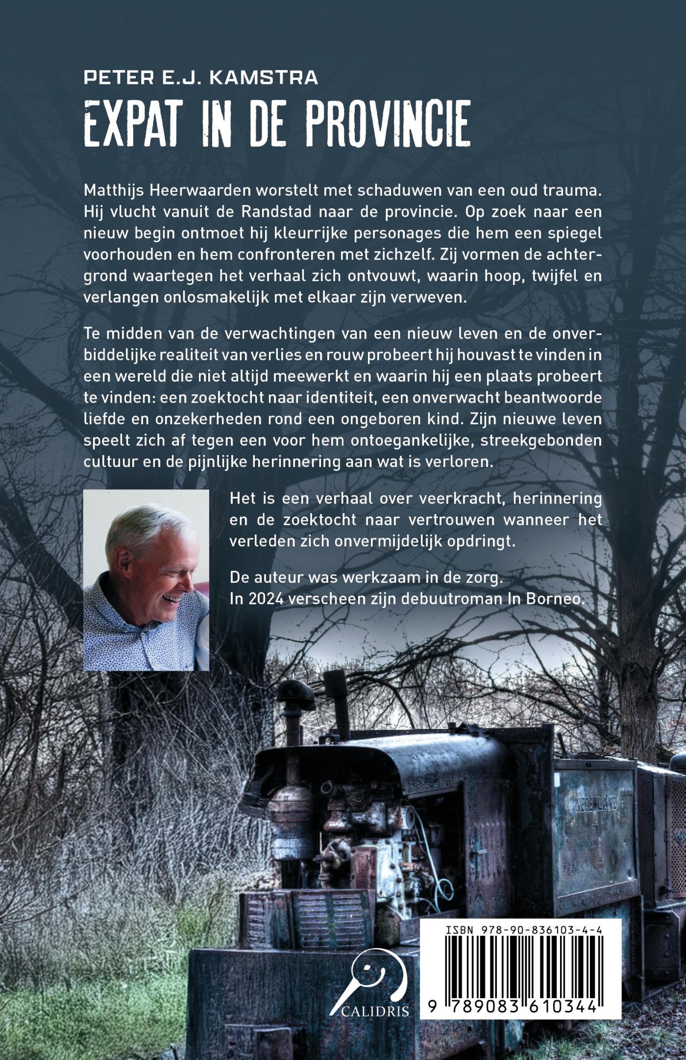 Achterkant van Expat in de provincie