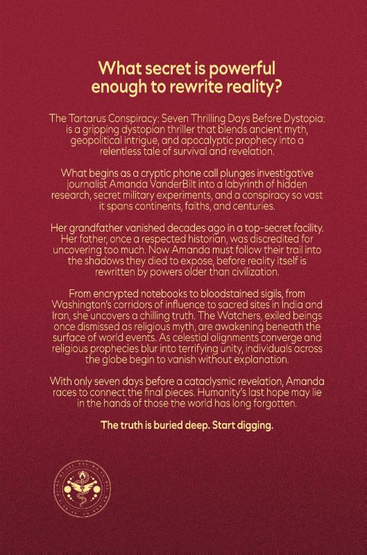 Achterkant van The Tartarus Conspiracy