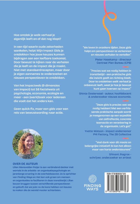 Achterkant van Mijn impact gids