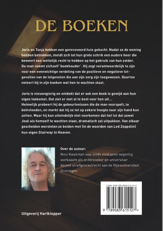 Achterkant van De boeken