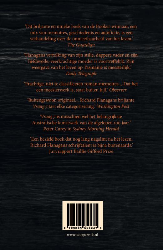 Achterkant van Vraag 7