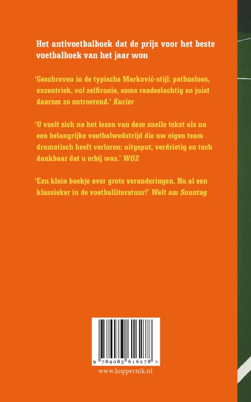 Achterkant van Het laatste elftal
