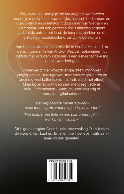 Achterkant van Zon, zweet en zadelpijn