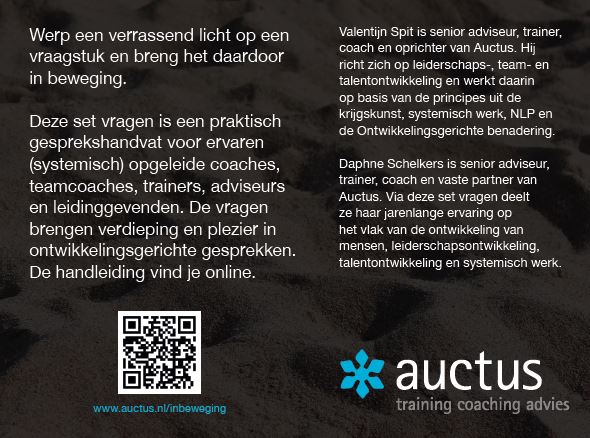 Achterkant van In Beweging