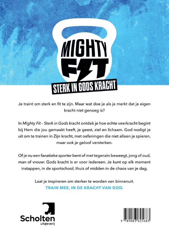 Achterkant van Mighty Fit
