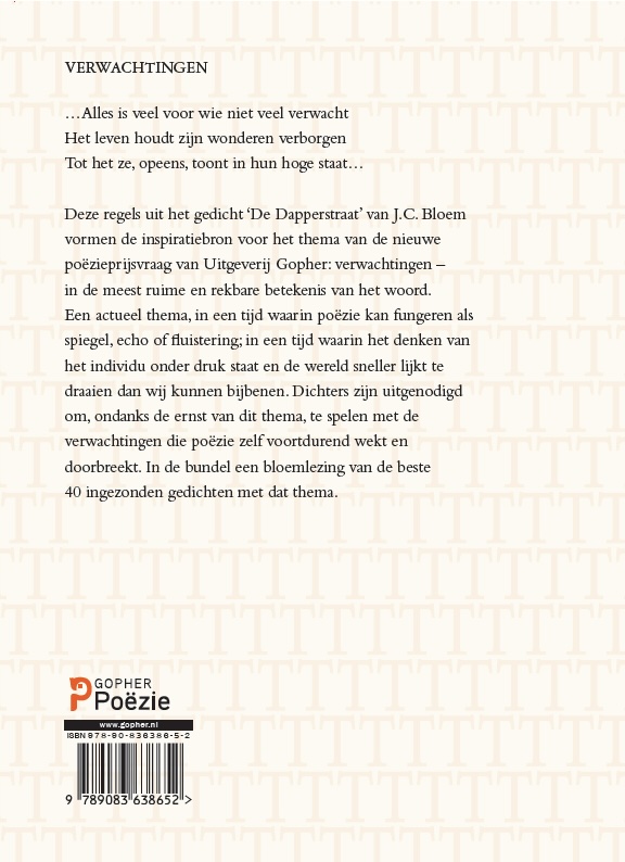 Achterkant van Verwachtingen