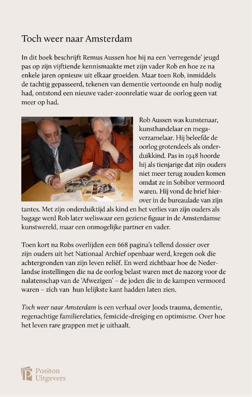 Achterkant van Toch weer naar Amsterdam
