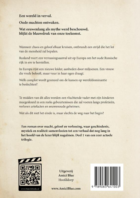 Achterkant van De opkomst van Luci