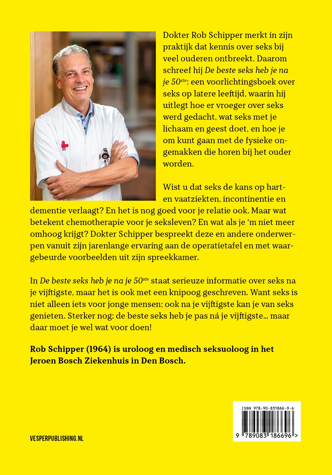 Achterkant van De beste seks heb je na je 50ste