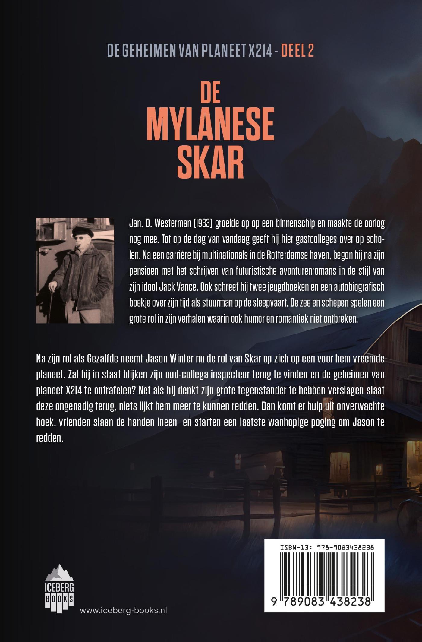 Achterkant van De Mylanese Skar