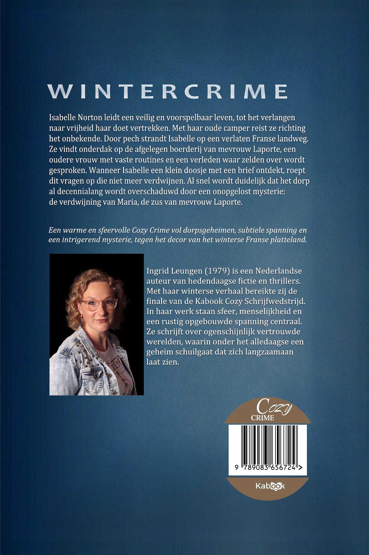 Achterkant van Wintercrime