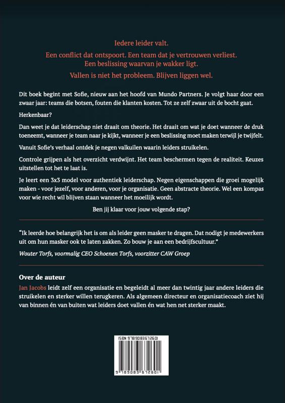 Achterkant van Sterker na de val